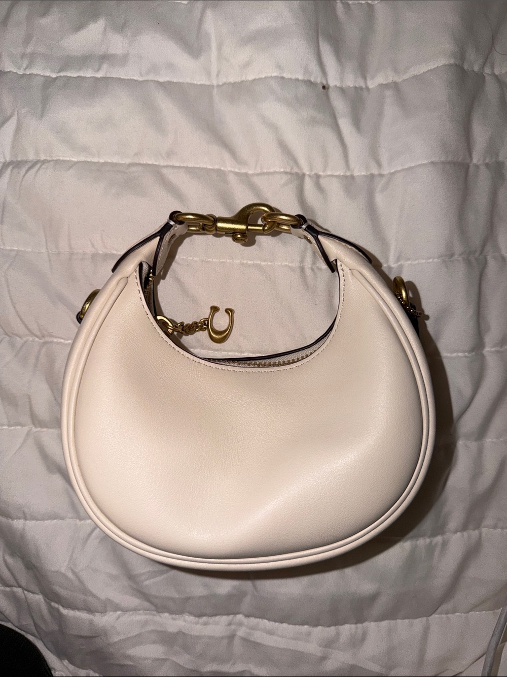 Ivory Coach Jonie Crossbody Purse
